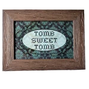 - Haunted Mansion Tomb Sweet Tomb Halloween Gothic Punk Rock Fun Spooky Frames